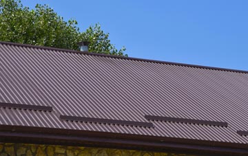 typical Westville corrugated roof uses
